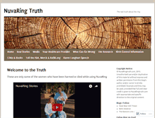 Tablet Screenshot of nuvaringtruth.com